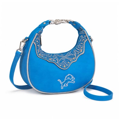 Detroit Lions Montana West Women's Crescent Shoulder Bag