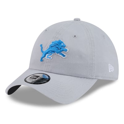 Detroit Lions New Era Women's Throwback EVG Casual Classic Adjustable Hat - Gray