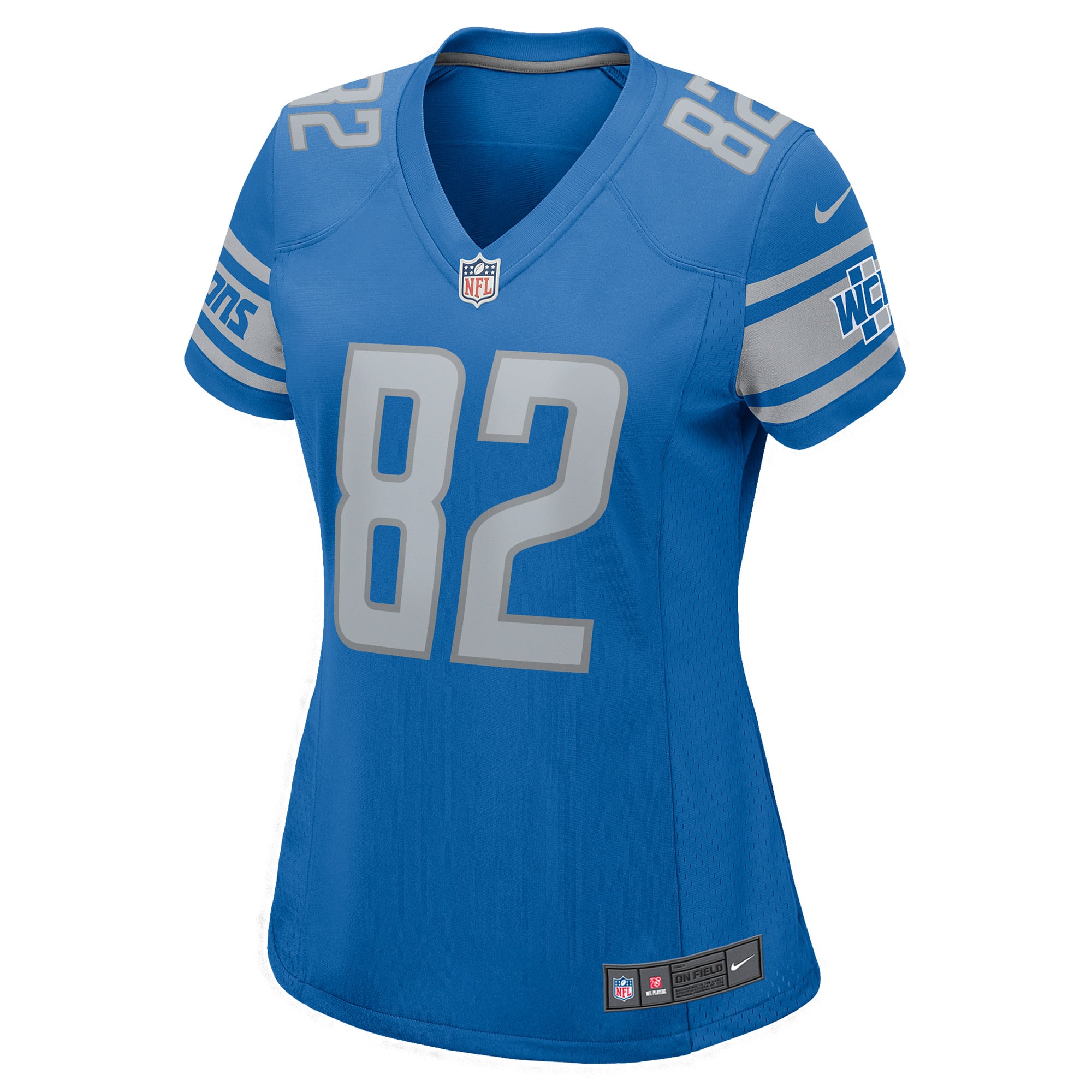 Women's Nike James Mitchell Blue Detroit Lions Player Game Jersey