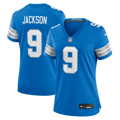 Lucky Jackson Detroit Lions Nike Women's Team Game Jersey - Blue
