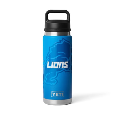 Detroit Lions YETI 26oz. Fandom Rambler Chug Water Bottle