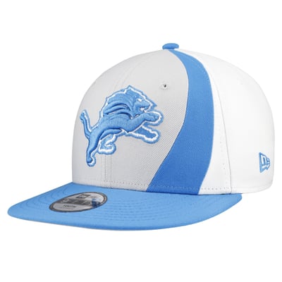 Detroit Lions New Era Youth Shock 9FIFTY Snapback Hat - White
