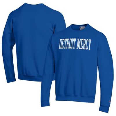 Detroit Mercy Titans Champion Powerblend Sweatshirt - Blue