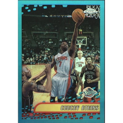2001-02 Topps Chrome Refractors #103 Chucky Atkins