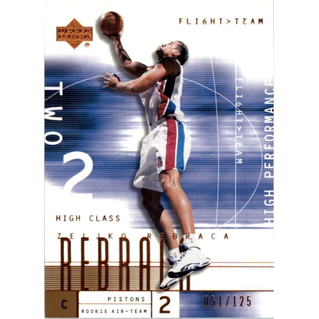 2001-02 Upper Deck Flight Team Copper #122 Zeljko Rebraca