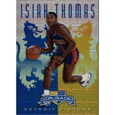 2012-13 Panini Crusade Insert Blue #97 Isiah Thomas
