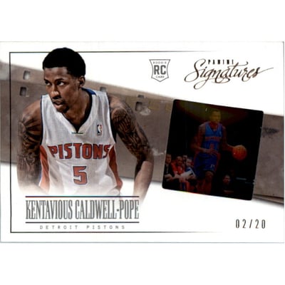 2013-14 Panini Signatures Film Onyx #185 Kentavious Caldwell-Pope