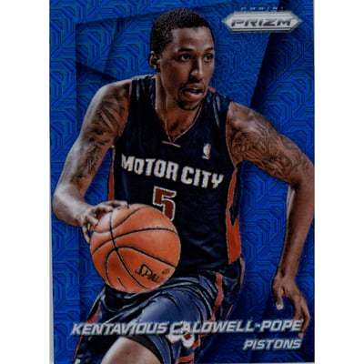 2014-15 Panini Prizm Prizms Blue Mojo #76 Kentavious Caldwell-Pope
