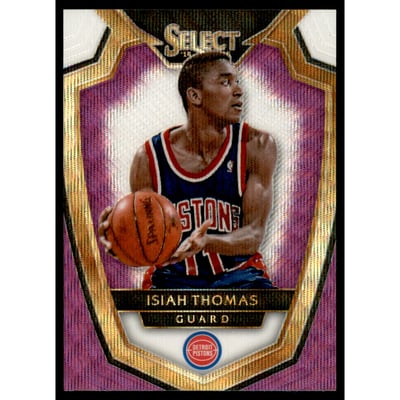 2014-15 Select Prizms Purple and White #178 Isiah Thomas PRE