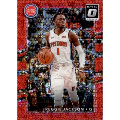 2017-18 Donruss Optic Fast Break Red #41 Reggie Jackson