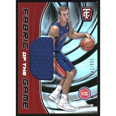 2017-18 Totally Certified Fabric of the Game Rookies #11 Luke Kennard/249