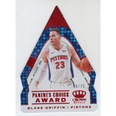 2018-19 Crown Royale Panini's Choice Red #6 Blake Griffin