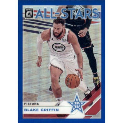 2019-20 Donruss Optic All Stars Blue #7 Blake Griffin