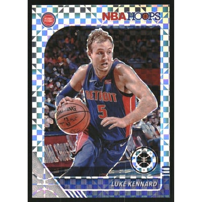 2019-20 Hoops Premium Stock Prizms Premium Set #55 Luke Kennard