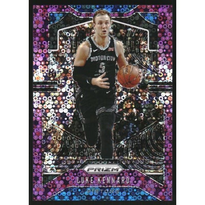 2019-20 Panini Prizm Prizms Fast Break Purple #93 Luke Kennard