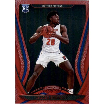 2020-21 Certified Mirror Red #185 Isaiah Stewart