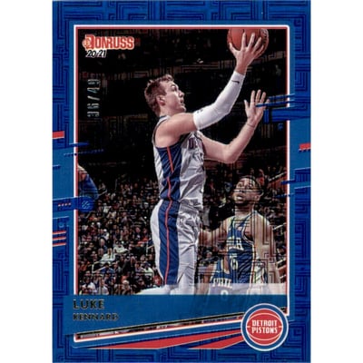 2020-21 Donruss Choice Blue #117 Luke Kennard