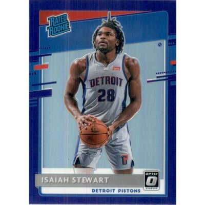 2020-21 Donruss Optic Purple #166 Isaiah Stewart RR