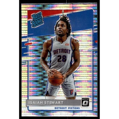 2020-21 Donruss Optic Target Box Set #166 Isaiah Stewart RR
