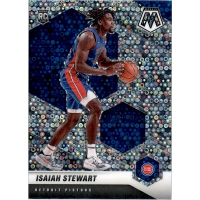 2020-21 Panini Mosaic Mosaic Fast Break Silver #223 Isaiah Stewart