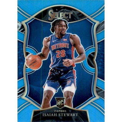 2020-21 Select Prizms Light Blue #76 Isaiah Stewart