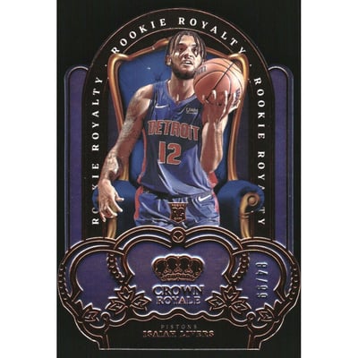 2021-22 Crown Royale Rookie Royalty #37 Isaiah Livers