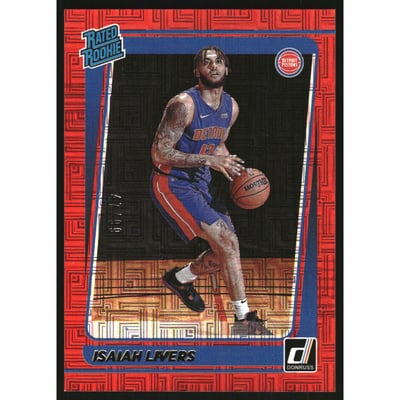 2021-22 Donruss Choice Red #227 Isaiah Livers RR