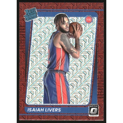 2021-22 Donruss Optic Choice #177 Isaiah Livers