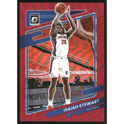 2021-22 Donruss Optic Red #12 Isaiah Stewart