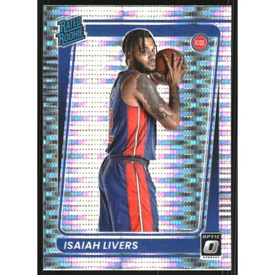 2021-22 Donruss Optic Target Box Set #177 Isaiah Livers