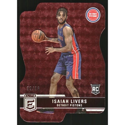 2021-22 Elite Aspirations #217 Isaiah Livers
