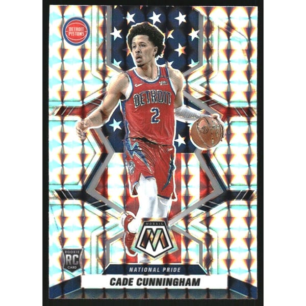 2021-22 Panini Mosaic Mosaic #260 Cade Cunningham NP
