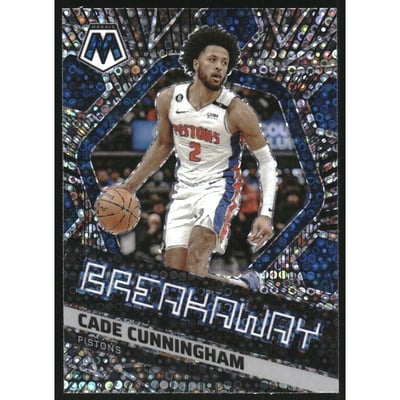 2022-23 Panini Mosaic Breakaway Fast Break #7 Cade Cunningham