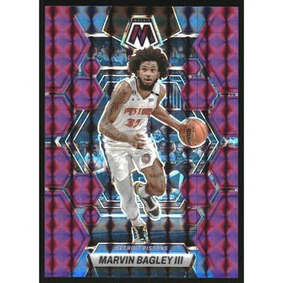 2022-23 Panini Mosaic Mosaic Purple #56 Marvin Bagley III