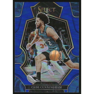 2022-23 Select Prizms Blue #118 Cade Cunningham