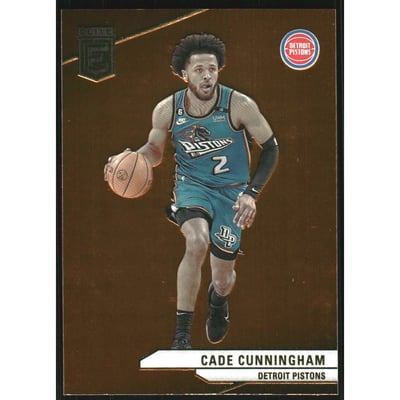 2023-24 Elite Orange #198 Cade Cunningham