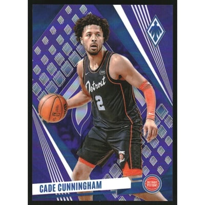 2023-24 Panini Phoenix Purple #236 Cade Cunningham