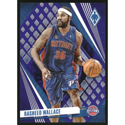 2023-24 Panini Phoenix Purple #33 Rasheed Wallace