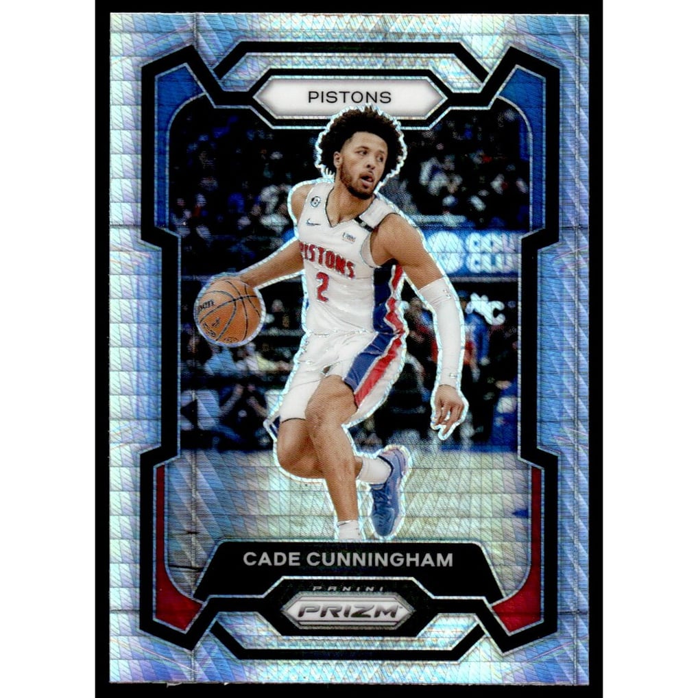 2023-24 Panini Prizm Prizms Hyper #11 Cade Cunningham