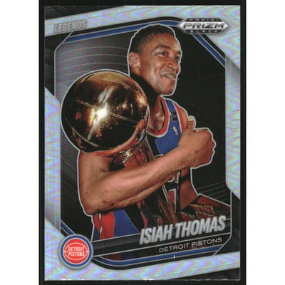 2024-25 Panini Prizm Black Prizms Silver #293 Isiah Thomas LGD