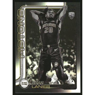 2025-26 Topps Blackout #238 Chaz Lanier