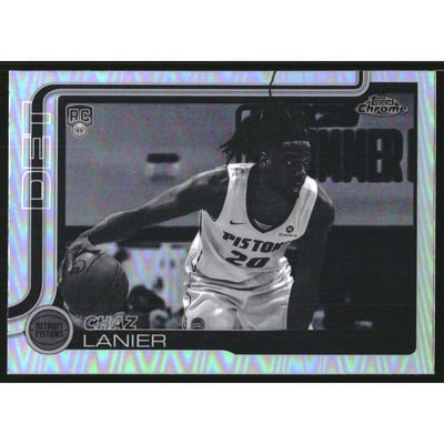 2025-26 Topps Chrome Negative Refractors #288 Chaz Lanier