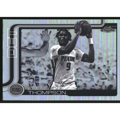 2025-26 Topps Chrome Negative Refractors #64 Ausar Thompson