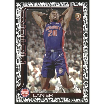 2025-26 Topps Foil Pattern #238 Chaz Lanier