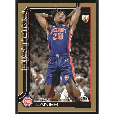 2025-26 Topps Gold #238 Chaz Lanier