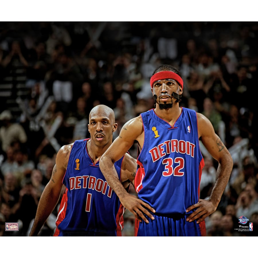 George Billups Chauncey Billups Pistons 2022