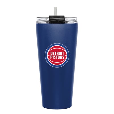 Detroit Pistons 32oz. Double Play Big Slim Tumbler