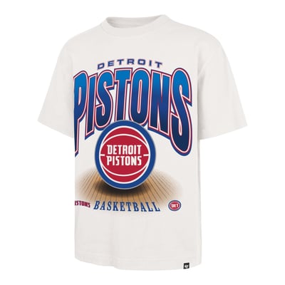 Detroit Pistons '47 Team Flex Foundation T-Shirt - Cream
