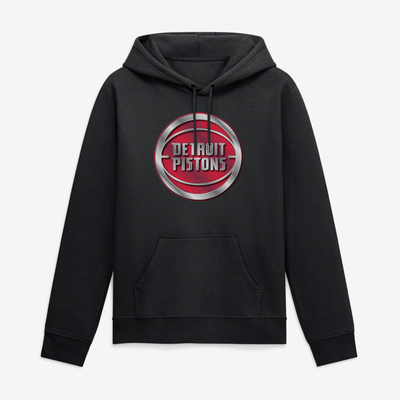 Detroit Pistons Big & Tall Forged Mascot Hoodie - Black