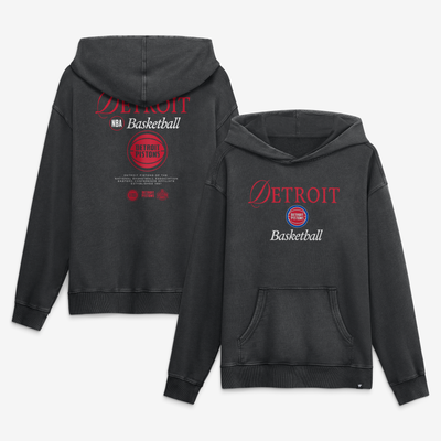  Detroit Pistons Fanatics Balanced Attack Washed Hoodie - Black